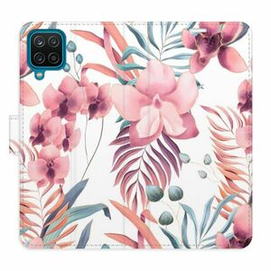 Flipové pouzdro iSaprio - Pink Flowers 02 - Samsung Galaxy A12 obraz