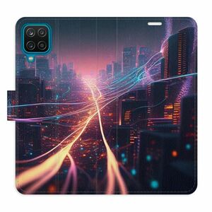 Flipové pouzdro iSaprio - Modern City - Samsung Galaxy A12 obraz