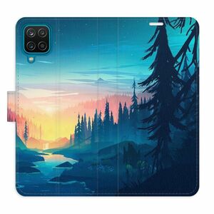 Flipové pouzdro iSaprio - Magical Landscape - Samsung Galaxy A12 obraz