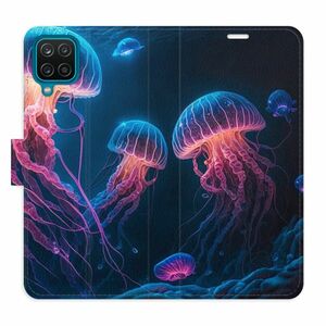 Flipové pouzdro iSaprio - Jellyfish - Samsung Galaxy A12 obraz