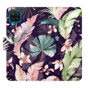 Flipové pouzdro iSaprio - Flower Pattern 08 - Samsung Galaxy A12 obraz