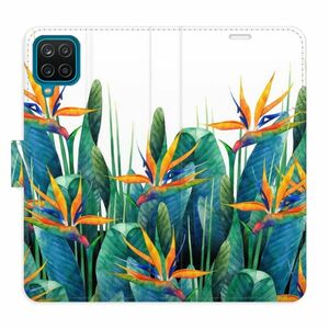 Flipové pouzdro iSaprio - Exotic Flowers 02 - Samsung Galaxy A12 obraz