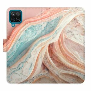 Flipové pouzdro iSaprio - Colour Marble - Samsung Galaxy A12 obraz