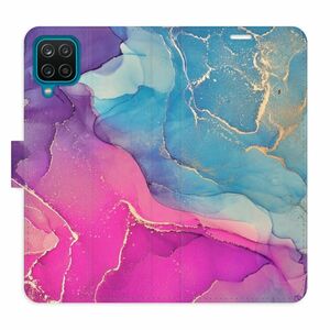 Flipové pouzdro iSaprio - Colour Marble 02 - Samsung Galaxy A12 obraz