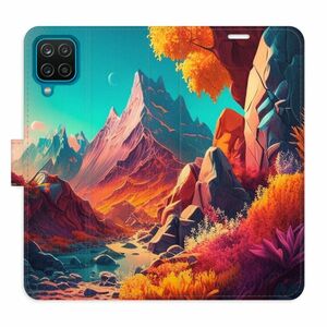 Flipové pouzdro iSaprio - Colorful Mountains - Samsung Galaxy A12 obraz