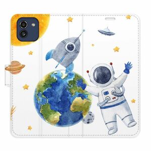 Flipové pouzdro iSaprio - Space 06 - Samsung Galaxy A03 obraz