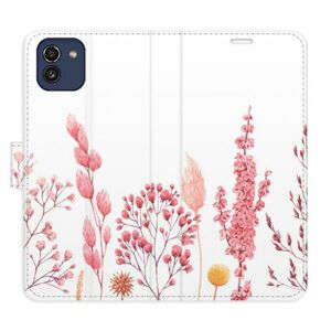 Flipové pouzdro iSaprio - Pink Flowers 03 - Samsung Galaxy A03 obraz