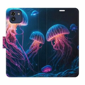 Flipové pouzdro iSaprio - Jellyfish - Samsung Galaxy A03 obraz