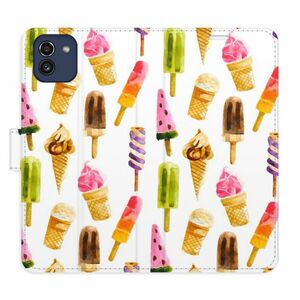 Flipové pouzdro iSaprio - Ice Cream Pattern - Samsung Galaxy A03 obraz