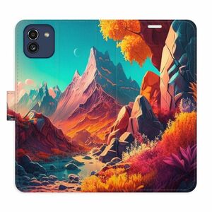 Flipové pouzdro iSaprio - Colorful Mountains - Samsung Galaxy A03 obraz