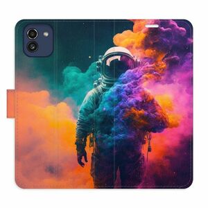 Flipové pouzdro iSaprio - Astronaut in Colours 02 - Samsung Galaxy A03 obraz