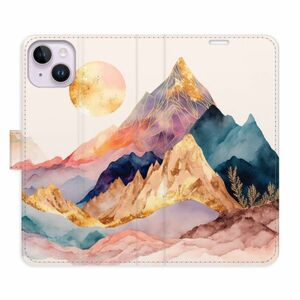 Flipové pouzdro iSaprio - Beautiful Mountains - iPhone 14 Plus obraz