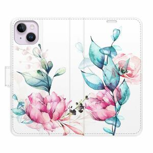 Flipové pouzdro iSaprio - Beautiful Flower - iPhone 14 Plus obraz