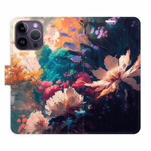 Flipové pouzdro iSaprio - Spring Flowers - iPhone 14 Pro Max obraz