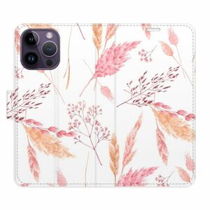Flipové pouzdro iSaprio - Ornamental Flowers - iPhone 14 Pro Max obraz