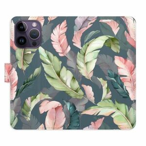 Flipové pouzdro iSaprio - Flower Pattern 09 - iPhone 14 Pro Max obraz