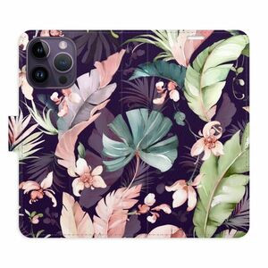 Flipové pouzdro iSaprio - Flower Pattern 08 - iPhone 14 Pro Max obraz