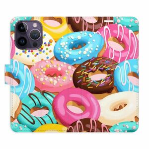Flipové pouzdro iSaprio - Donuts Pattern 02 - iPhone 14 Pro Max obraz