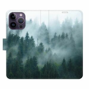 Flipové pouzdro iSaprio - Dark Forest - iPhone 14 Pro Max obraz