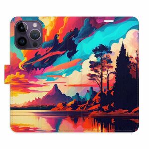 Flipové pouzdro iSaprio - Colorful Mountains 02 - iPhone 14 Pro Max obraz