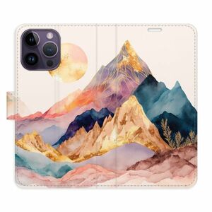 Flipové pouzdro iSaprio - Beautiful Mountains - iPhone 14 Pro Max obraz