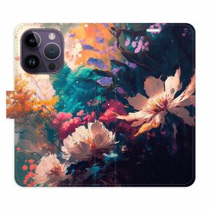 Flipové pouzdro iSaprio - Spring Flowers - iPhone 14 Pro obraz
