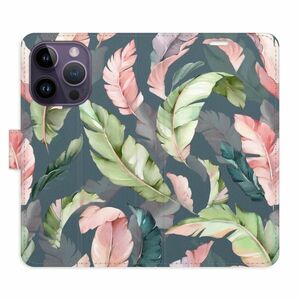 Flipové pouzdro iSaprio - Flower Pattern 09 - iPhone 14 Pro obraz