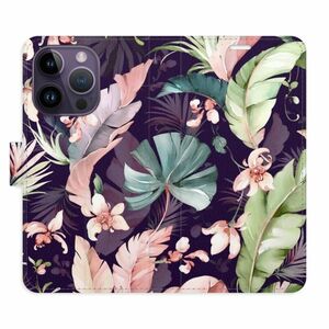 Flipové pouzdro iSaprio - Flower Pattern 08 - iPhone 14 Pro obraz