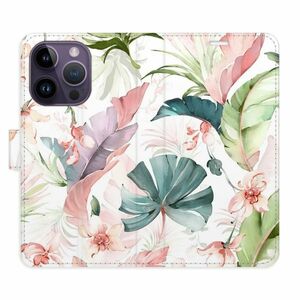 Flipové pouzdro iSaprio - Flower Pattern 07 - iPhone 14 Pro obraz