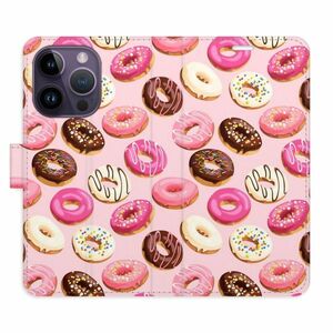 Flipové pouzdro iSaprio - Donuts Pattern 03 - iPhone 14 Pro obraz