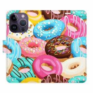 Flipové pouzdro iSaprio - Donuts Pattern 02 - iPhone 14 Pro obraz