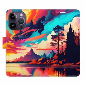 Flipové pouzdro iSaprio - Colorful Mountains 02 - iPhone 14 Pro obraz