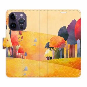 Flipové pouzdro iSaprio - Autumn Forest - iPhone 14 Pro obraz
