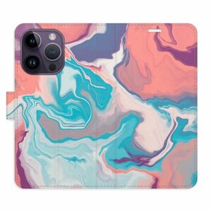 Flipové pouzdro iSaprio - Abstract Paint 06 - iPhone 14 Pro obraz