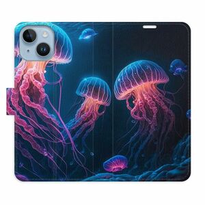 Flipové pouzdro iSaprio - Jellyfish - iPhone 14 obraz