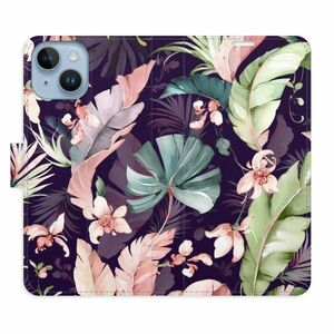 Flipové pouzdro iSaprio - Flower Pattern 08 - iPhone 14 obraz