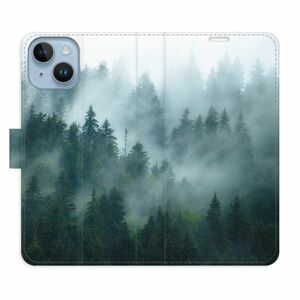 Flipové pouzdro iSaprio - Dark Forest - iPhone 14 obraz