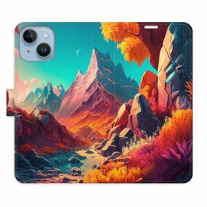 Flipové pouzdro iSaprio - Colorful Mountains - iPhone 14 obraz