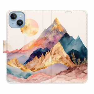 Flipové pouzdro iSaprio - Beautiful Mountains - iPhone 14 obraz