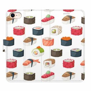 Flipové pouzdro iSaprio - Sushi Pattern 02 - iPhone 7/8/SE 2020 obraz