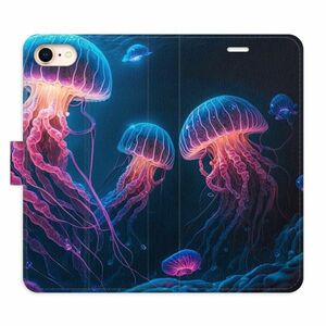 Flipové pouzdro iSaprio - Jellyfish - iPhone 7/8/SE 2020 obraz