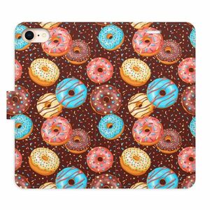 Flipové pouzdro iSaprio - Donuts Pattern - iPhone 7/8/SE 2020 obraz
