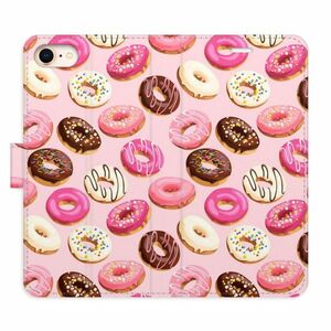 Flipové pouzdro iSaprio - Donuts Pattern 03 - iPhone 7/8/SE 2020 obraz