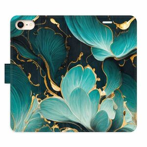 Flipové pouzdro iSaprio - Blue Flowers 02 - iPhone 7/8/SE 2020 obraz