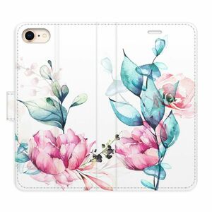 Flipové pouzdro iSaprio - Beautiful Flower - iPhone 7/8/SE 2020 obraz