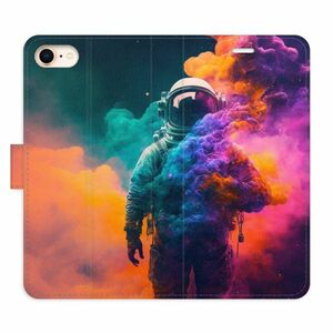 Flipové pouzdro iSaprio - Astronaut in Colours 02 - iPhone 7/8/SE 2020 obraz