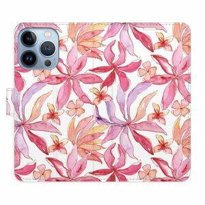 Flipové pouzdro iSaprio - Flower Pattern 10 - iPhone 13 Pro obraz