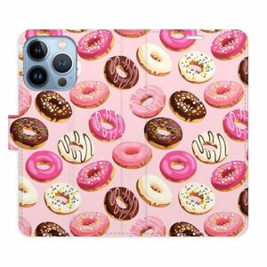 Flipové pouzdro iSaprio - Donuts Pattern 03 - iPhone 13 Pro obraz