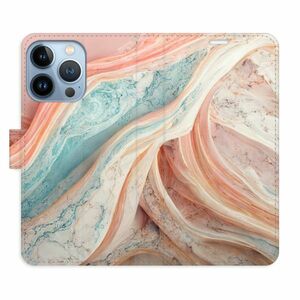 Flipové pouzdro iSaprio - Colour Marble - iPhone 13 Pro obraz