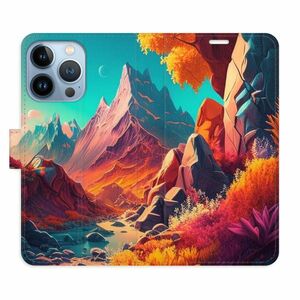 Flipové pouzdro iSaprio - Colorful Mountains - iPhone 13 Pro obraz